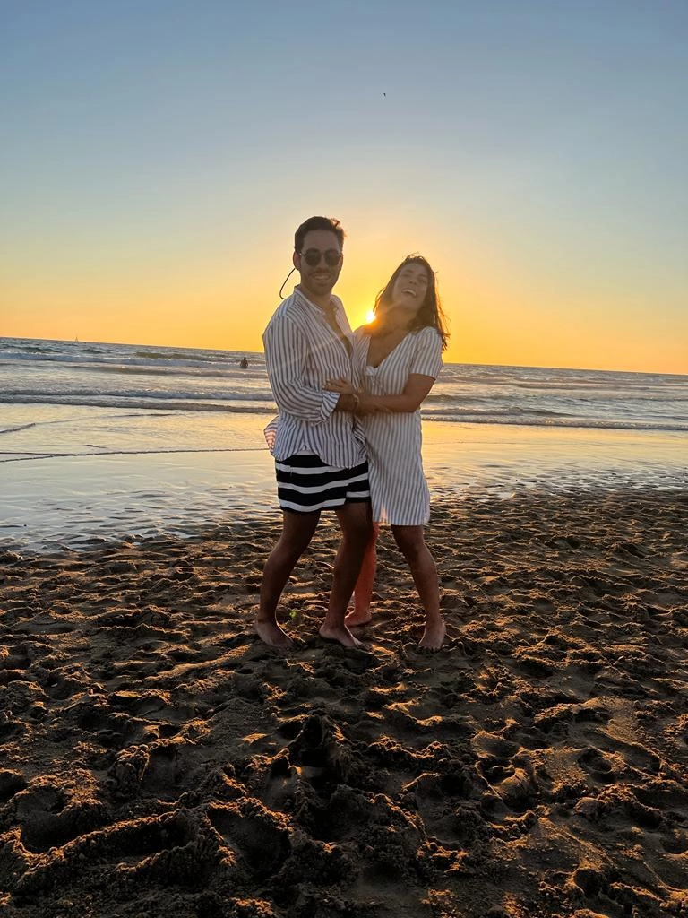 Foto de los novios